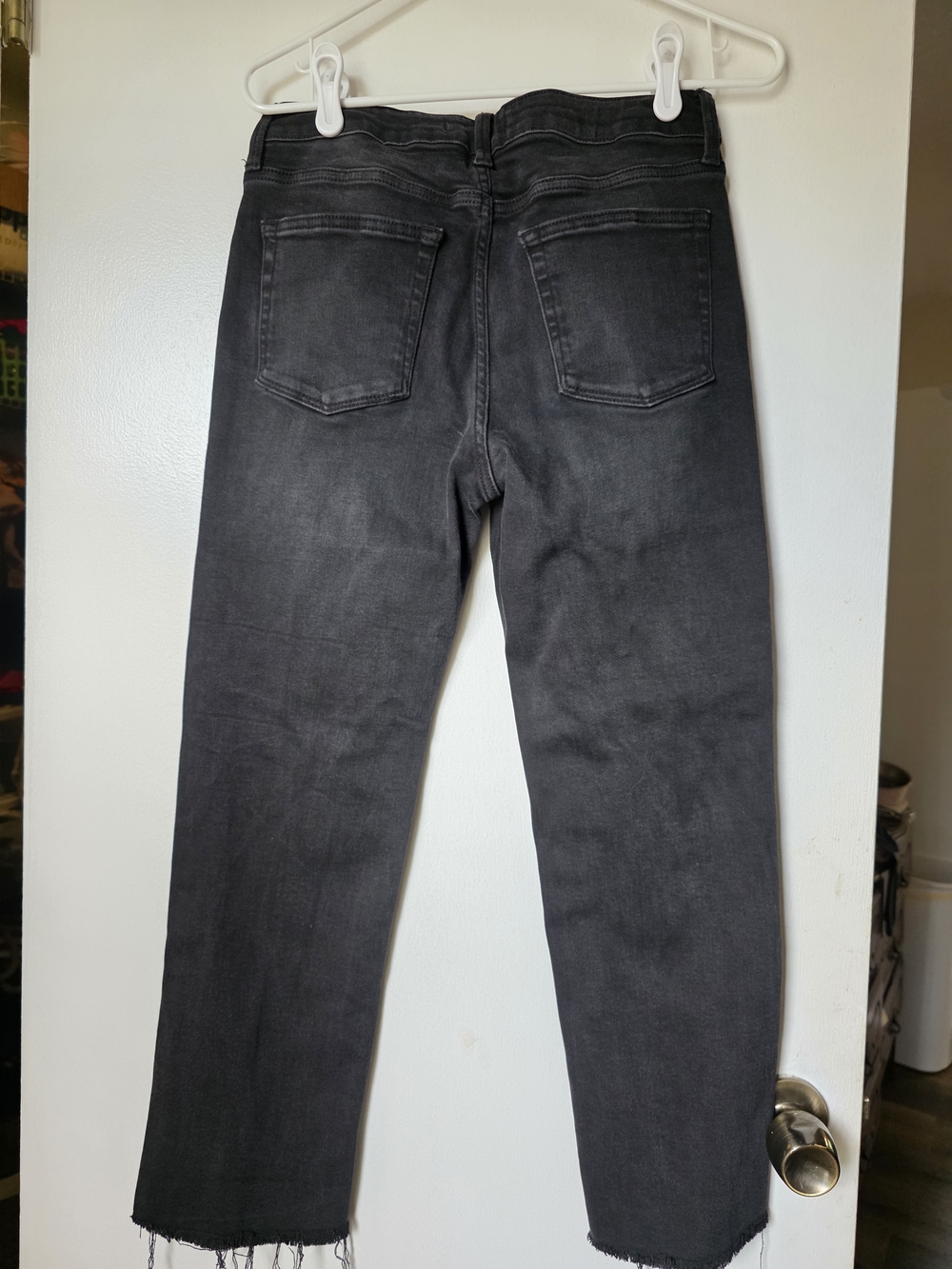 Just USA Washed Black Straight Jeans - Picture 2 of 5